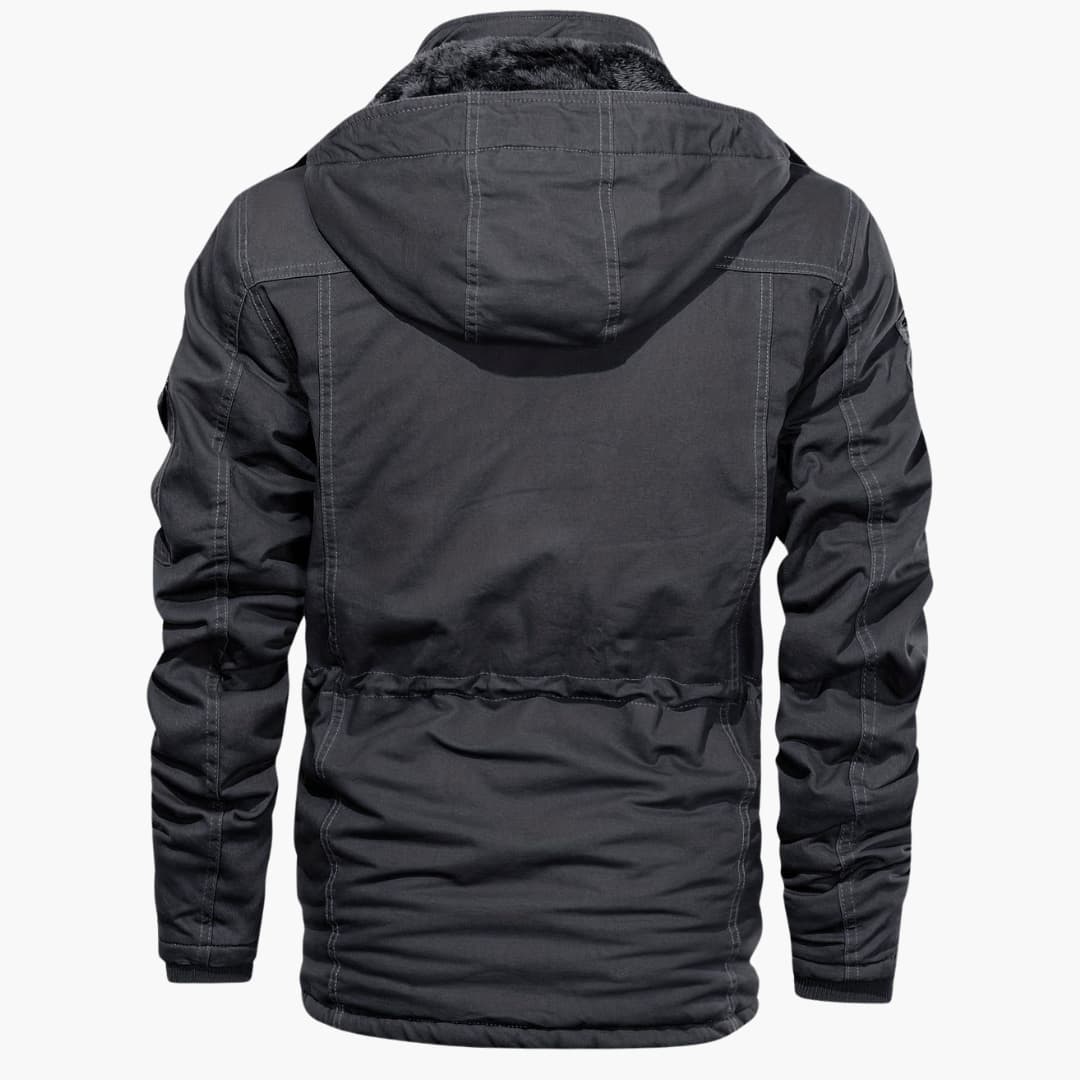 Baptiste - Warm fleece jacket with pockets for men