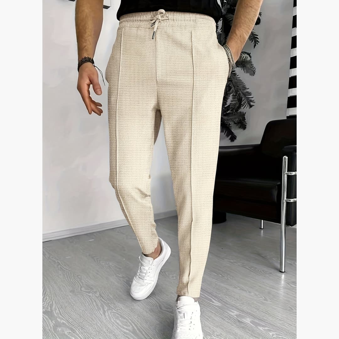 Emil - Joggers i stretch med smal passform for menn