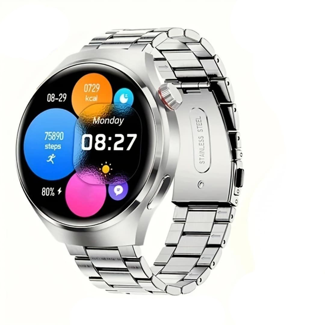 Smartklokke 4 PRO for menn AMOLED trådløs samtale
