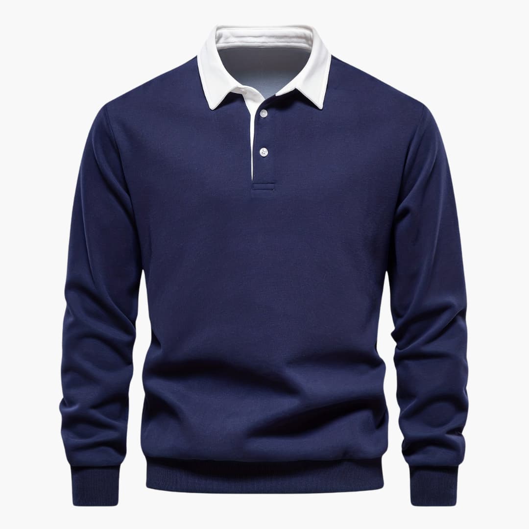 Hans - Stylish Color Block Sweater for Men