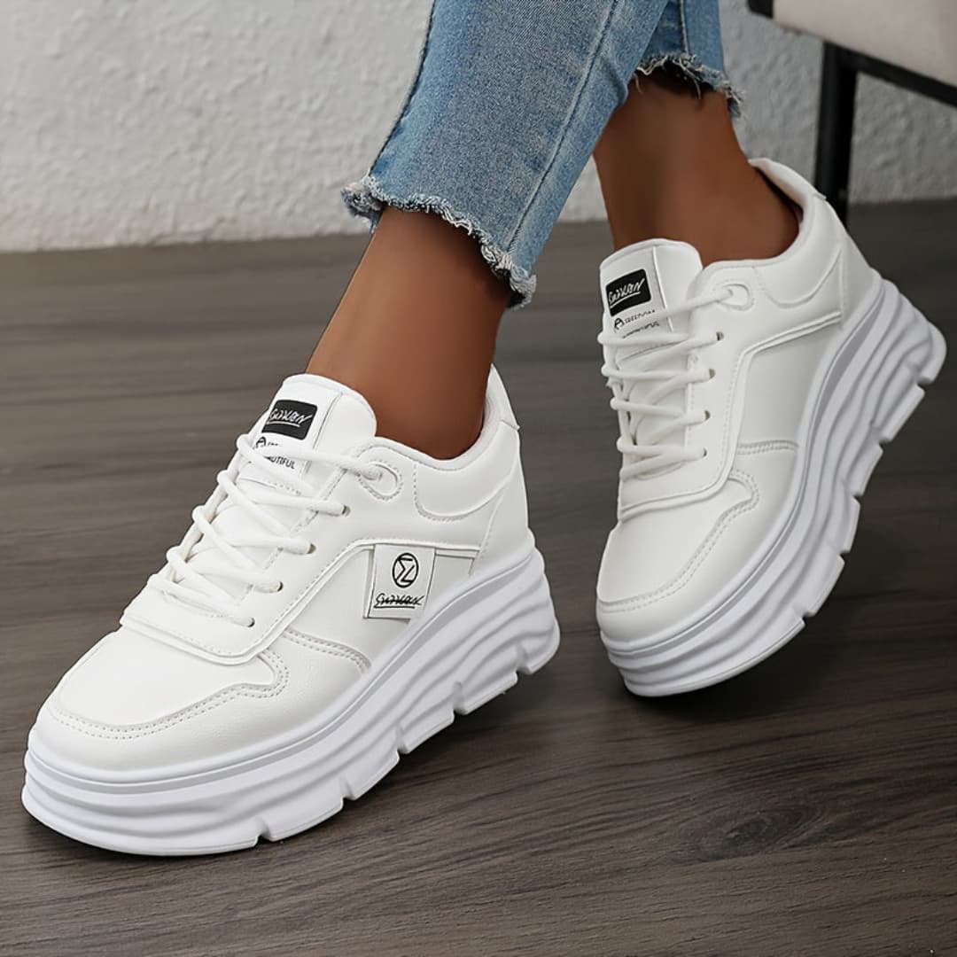 Women's Fashion Skateboard Sneakers Lightweight All-Season Footwear