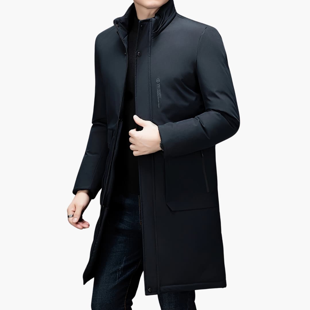 Evan - Stylish winter jacket with hood for men