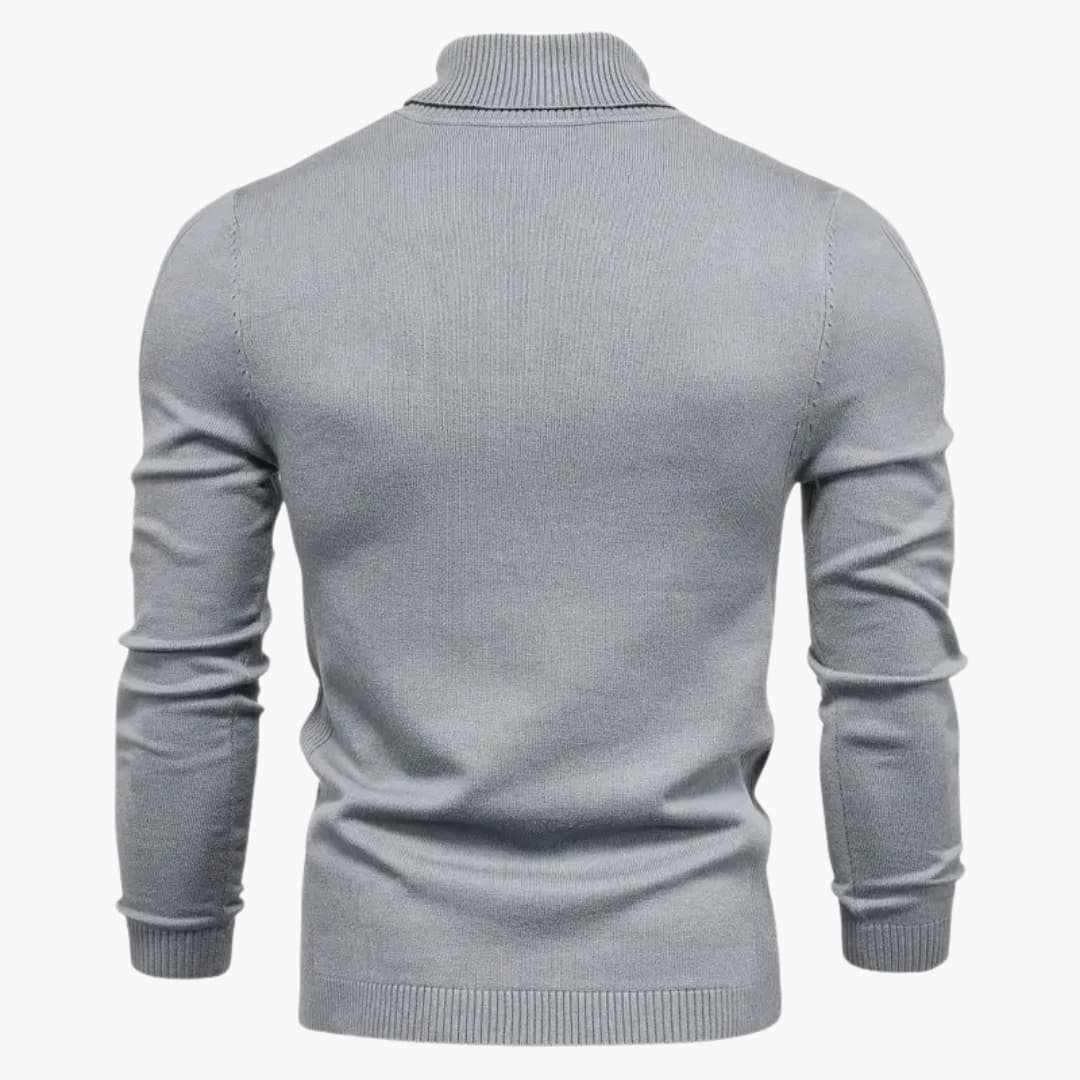 Cornelius - Stylish slim roll collar in a fitted shape for men