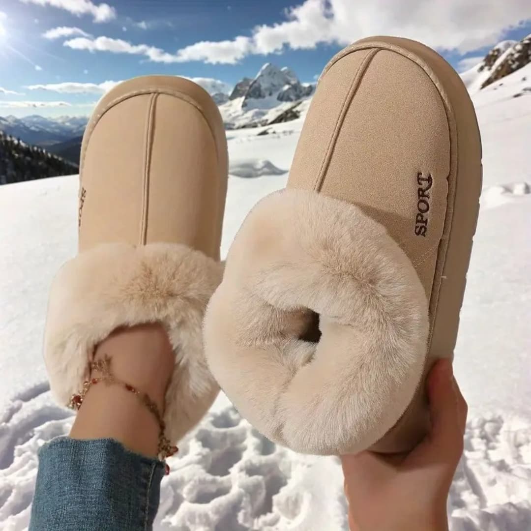 Lara - Warm fleece-lined snow boots for women