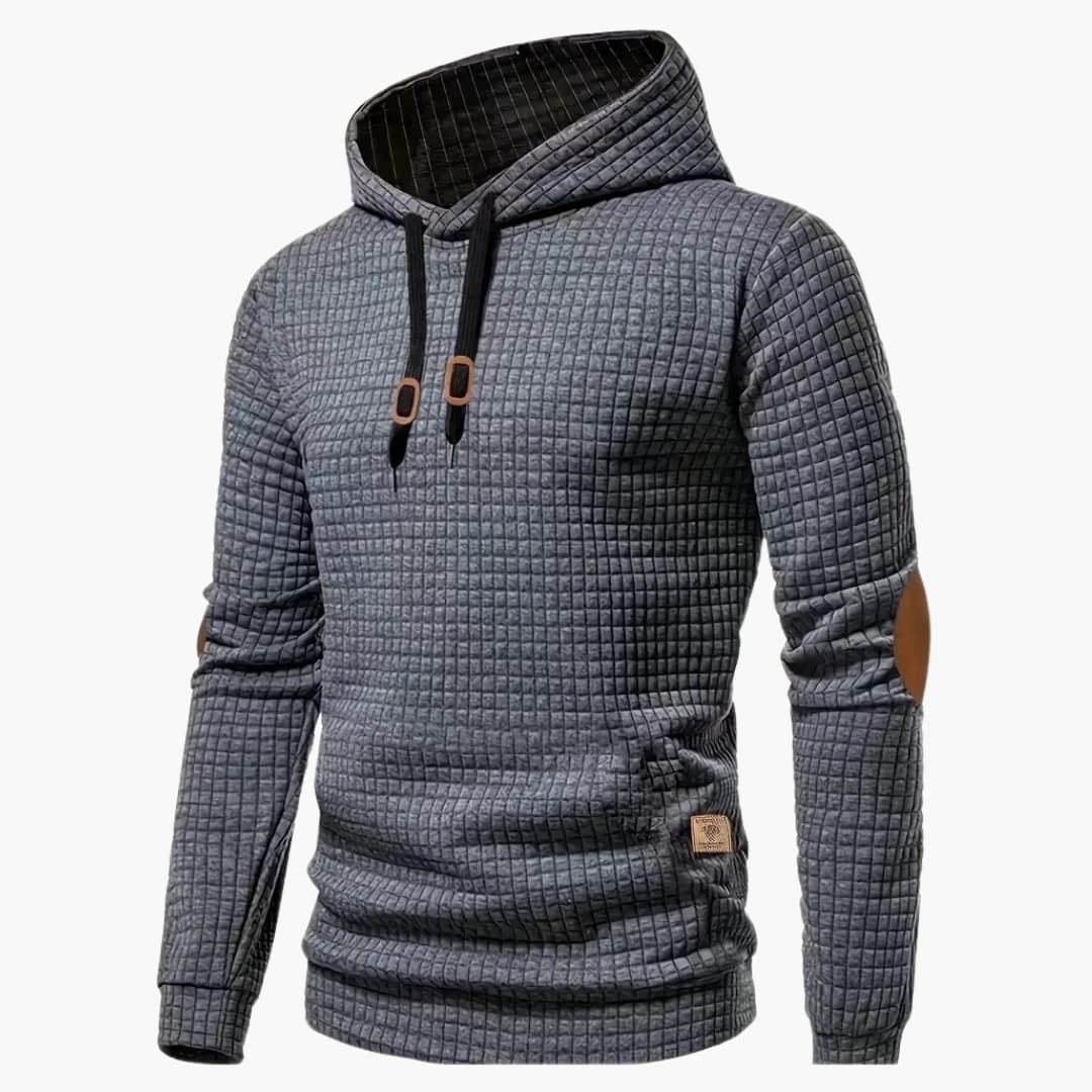 Bertrand - Comfortable, informal hoodie with hood for men