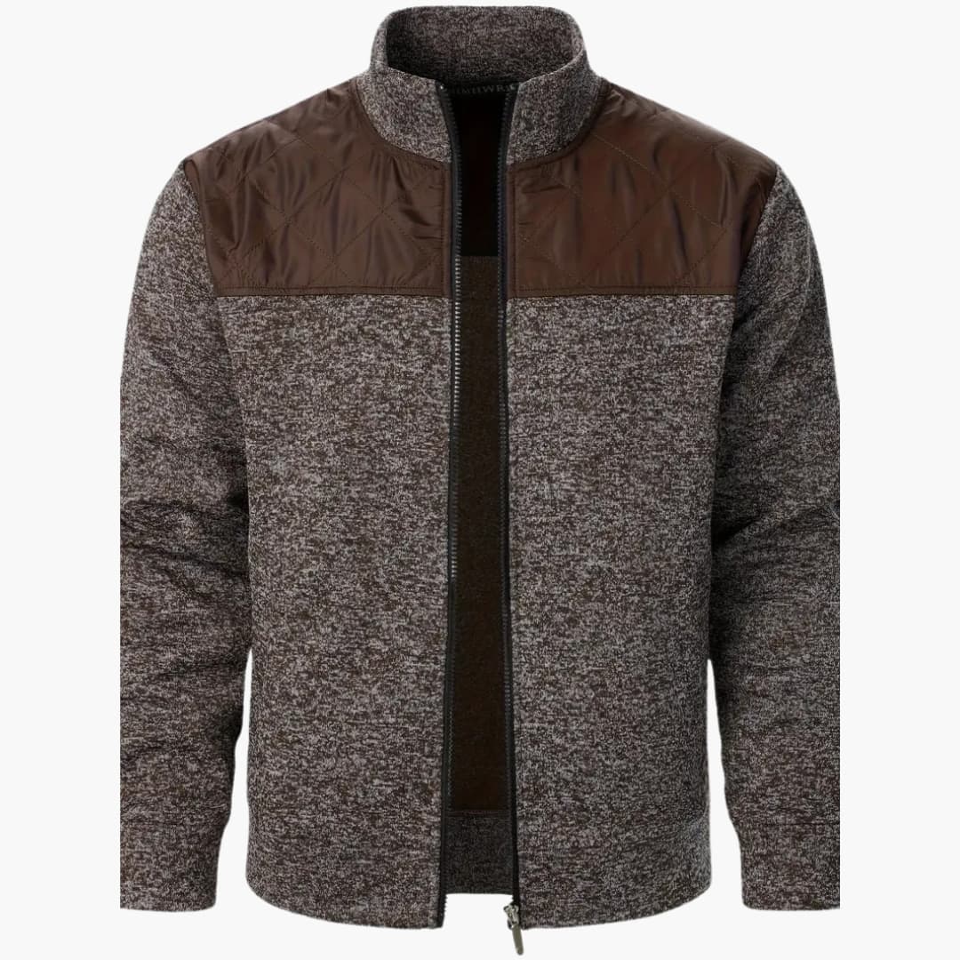 Mircea - Trendy spring quilted jacket for men