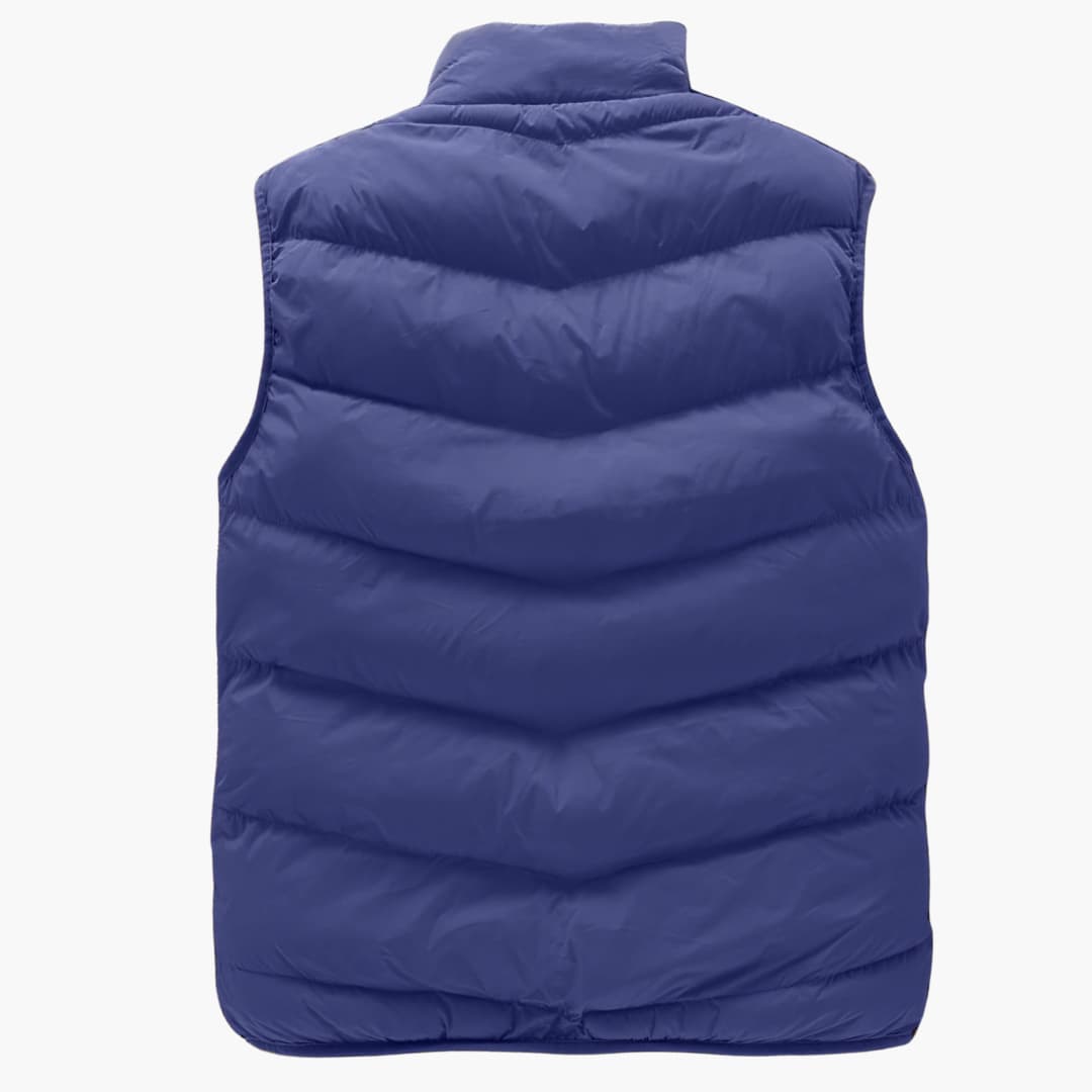 Bruno - Casual vest with zipper for men