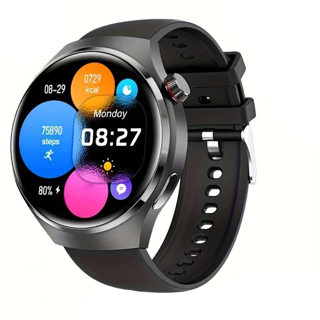 Smartklokke 4 PRO for menn AMOLED trådløs samtale