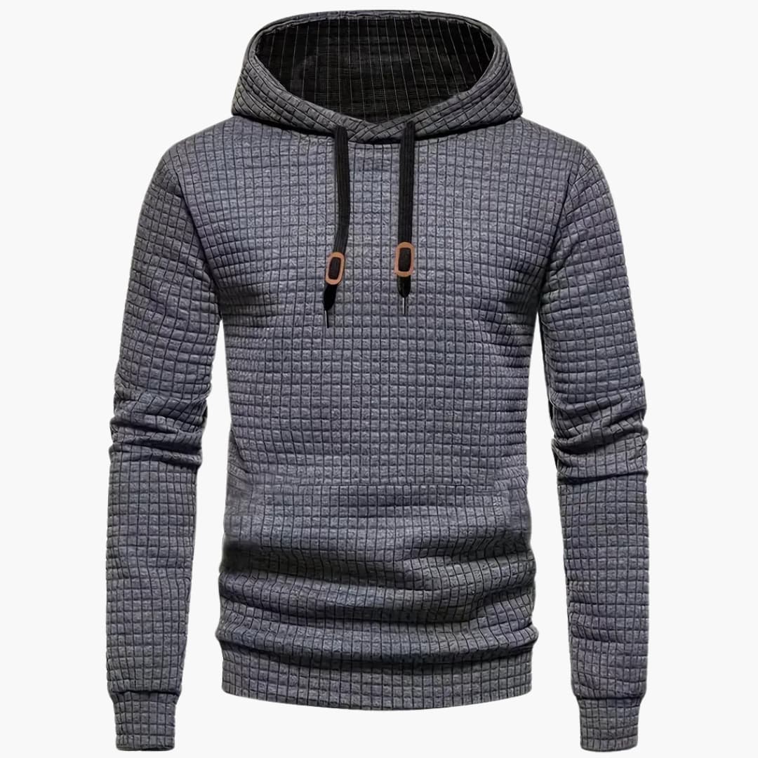 Bertrand - Comfortable, informal hoodie with hood for men