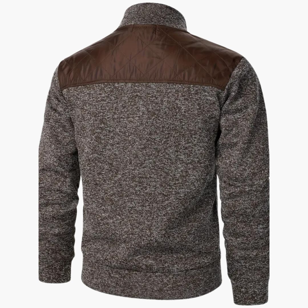 Mircea - Trendy spring quilted jacket for men
