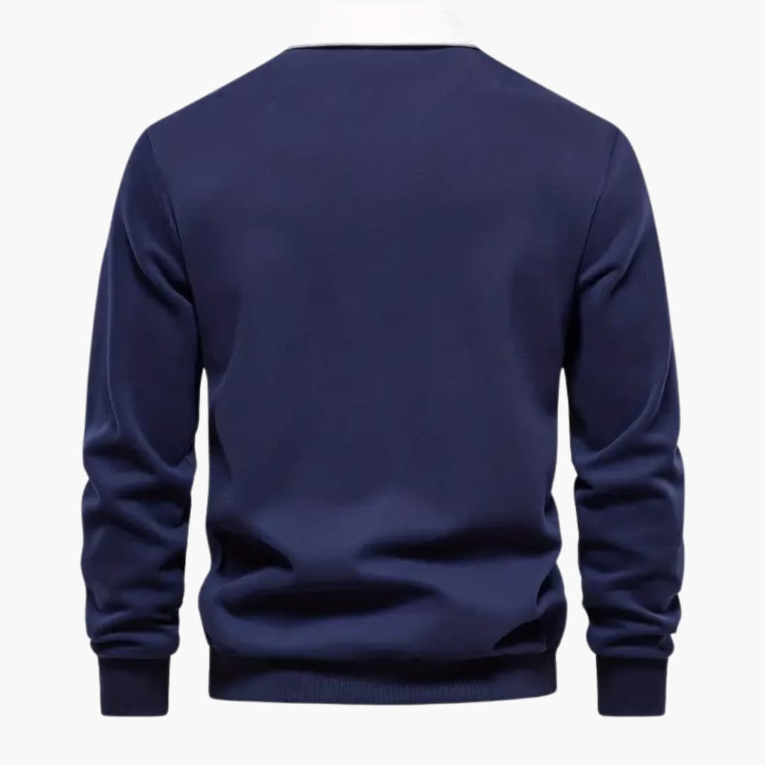 Hans - Stylish Color Block Sweater for Men
