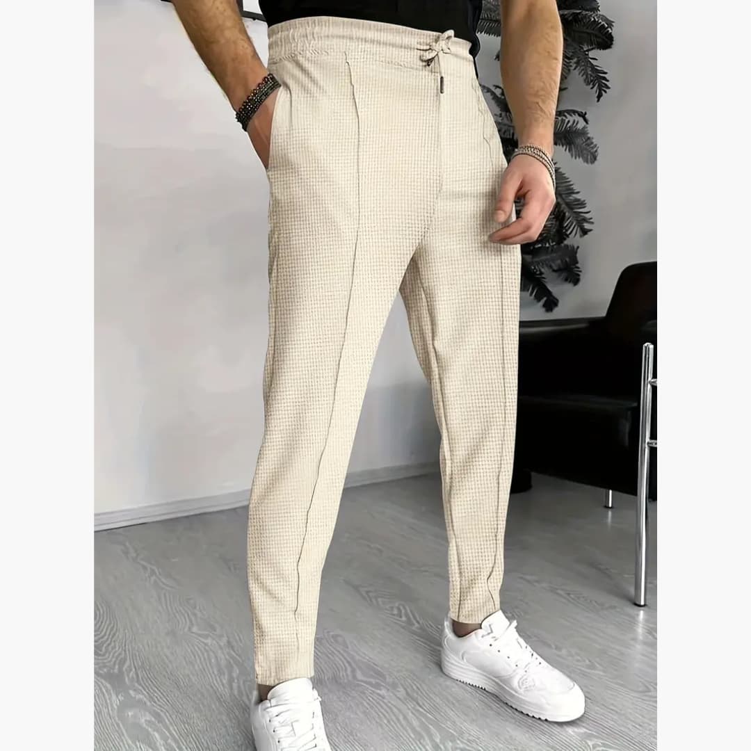 Emil - Joggers i stretch med smal passform for menn