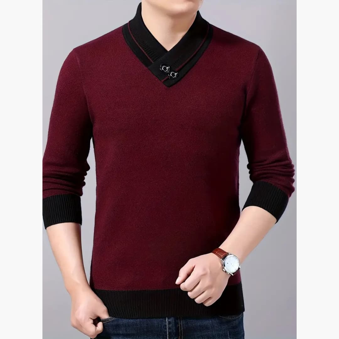 Marcel - Stylish knitted sweater for men