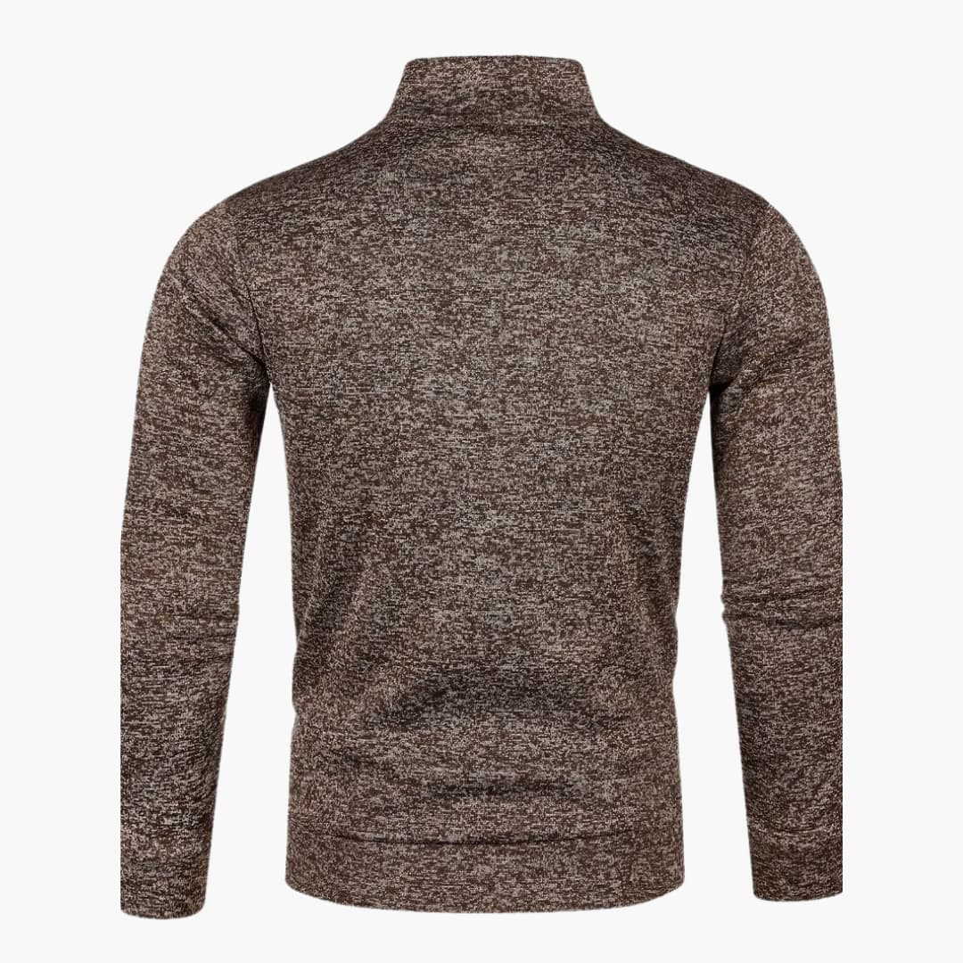 Eugene - Stylish cardigan with full zipper for men