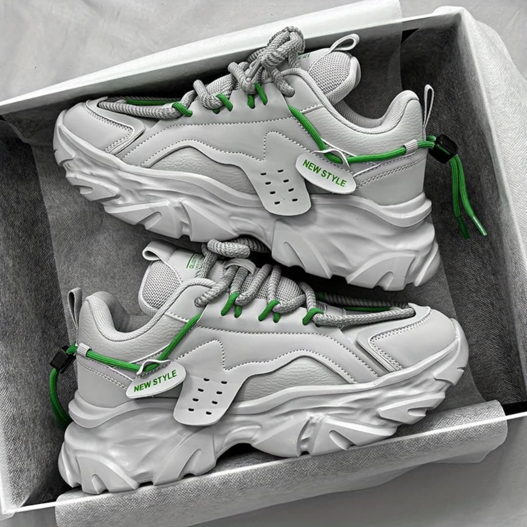 Edvard - Vintage sklisikre joggesko for herrer