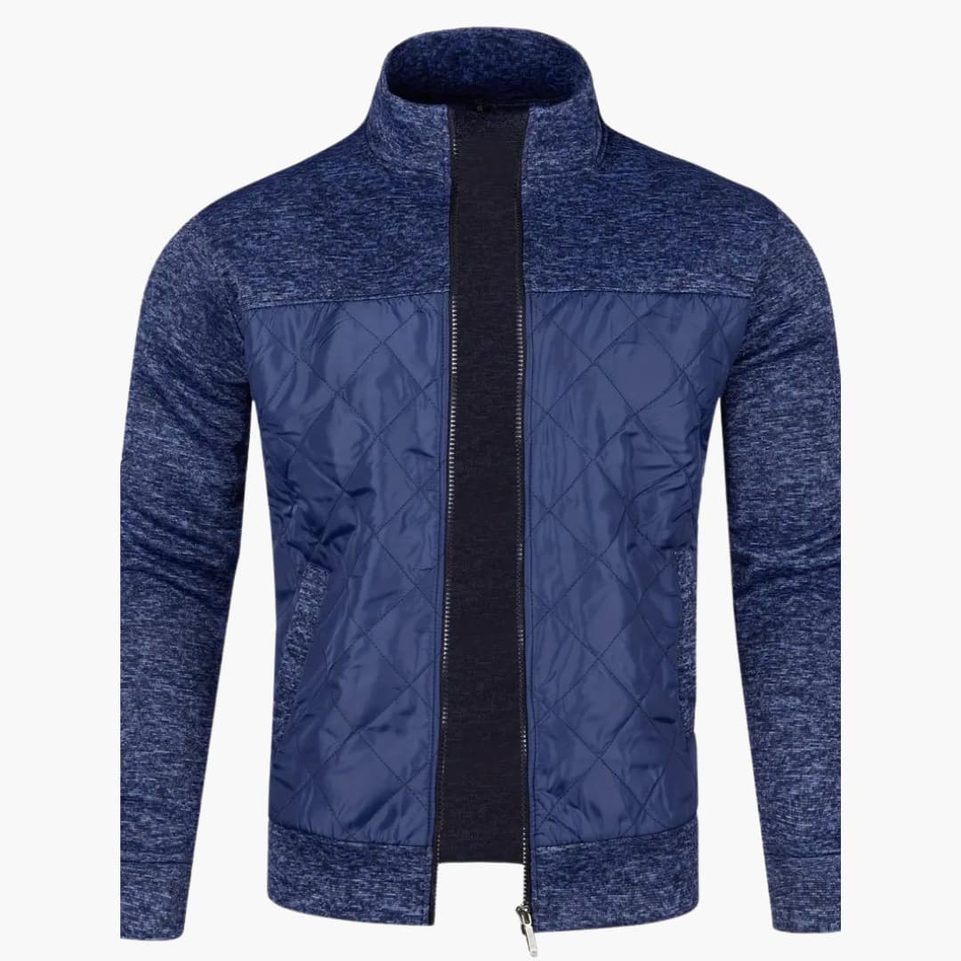 Eugene - Stylish cardigan with full zipper for men