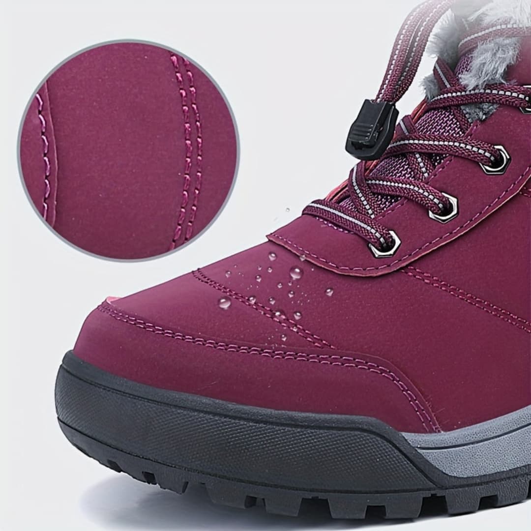 Women's Winter Platform Sneakers Plush Lining Ready for Outdoors