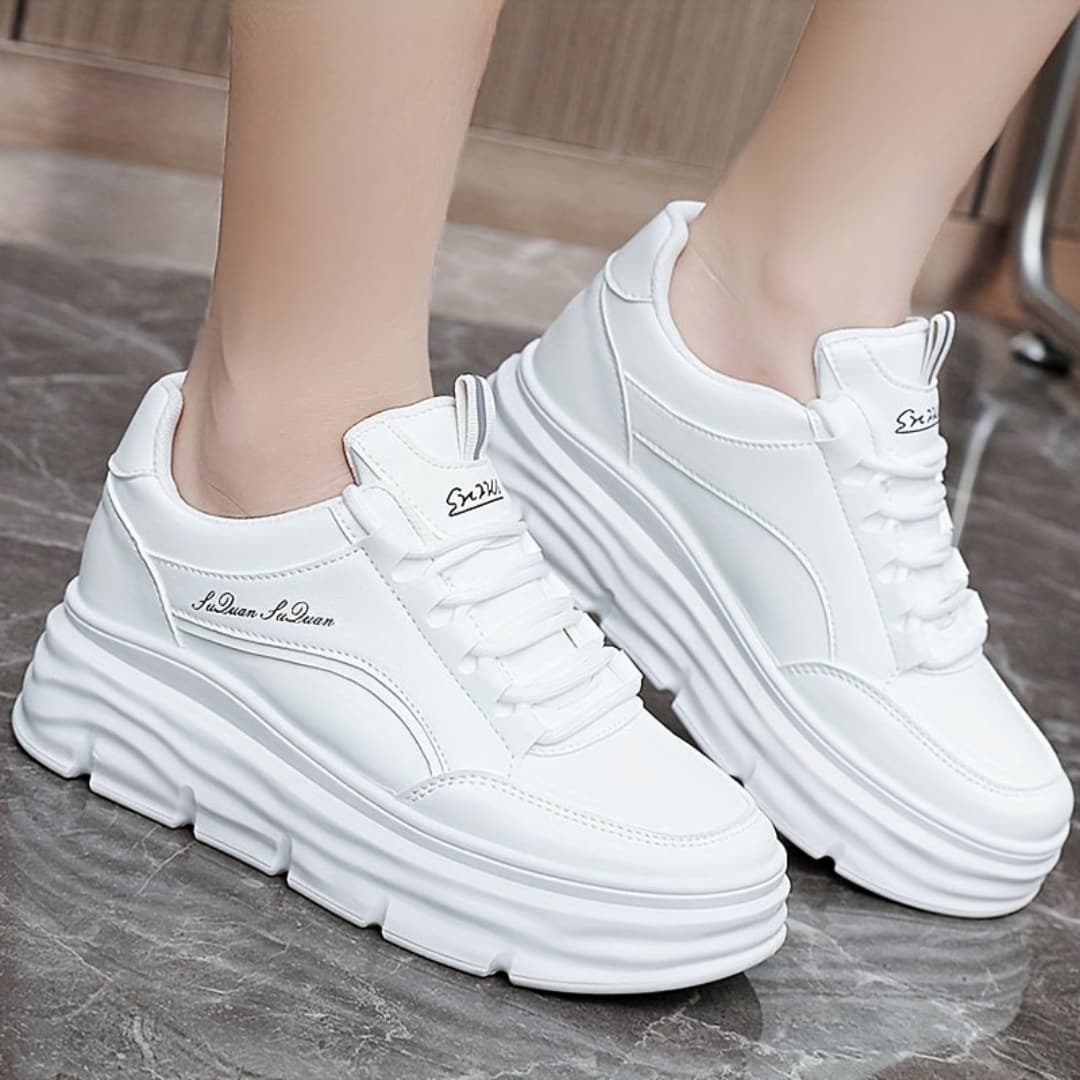 Women's Breathable Platform Sneakers