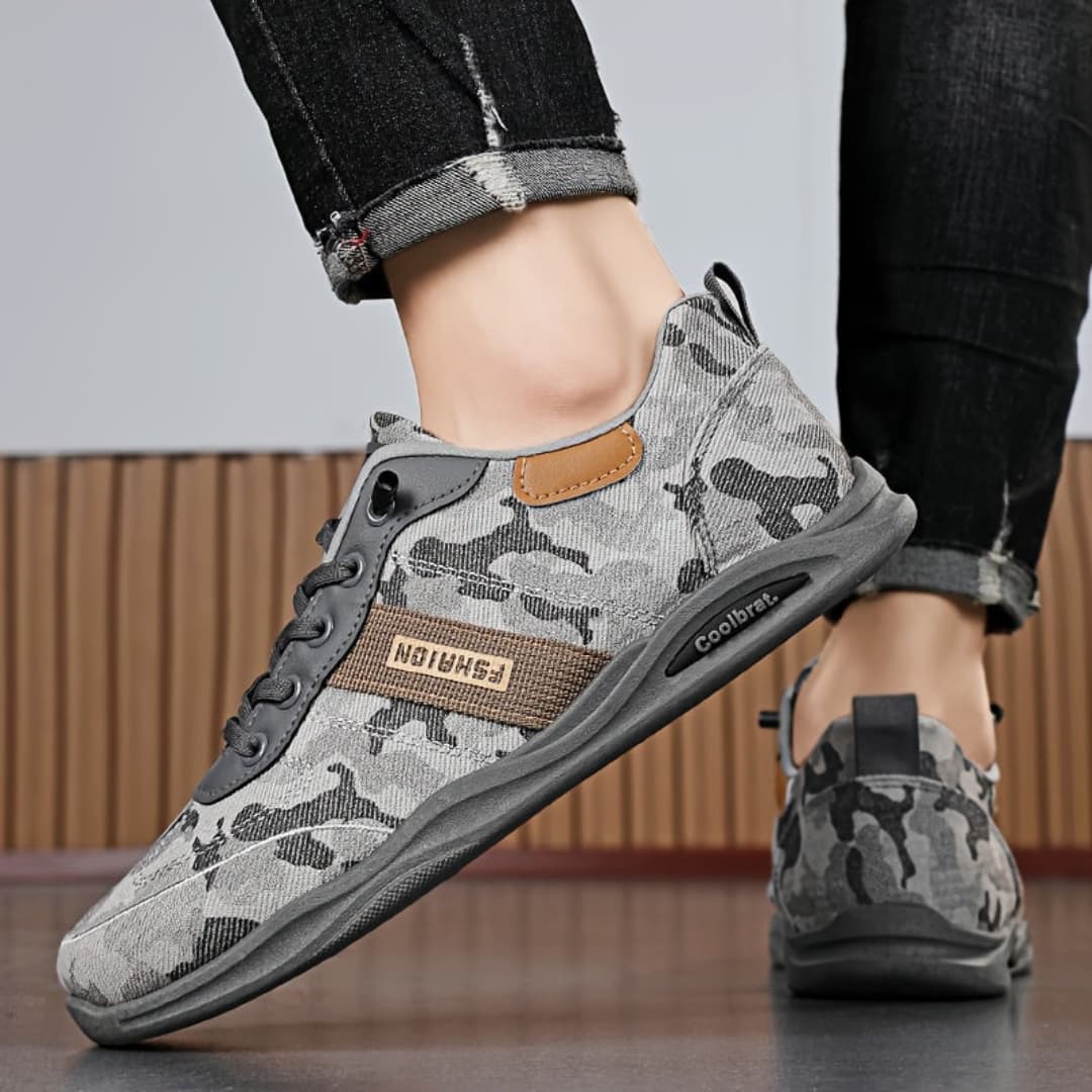 Alojz - Stilige kamuflasje skøytesko for menn