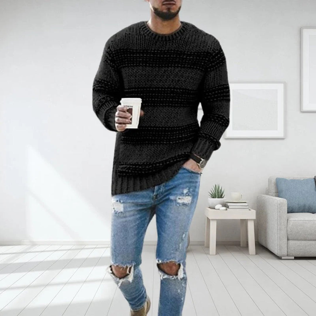 JACKSON - Myk knitted sweater for men