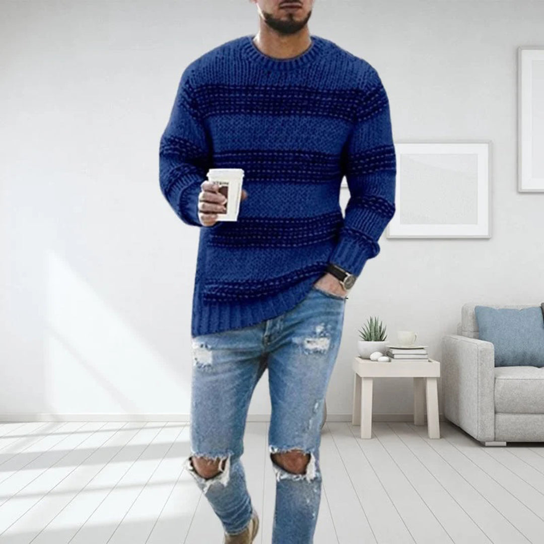 JACKSON - Myk knitted sweater for men