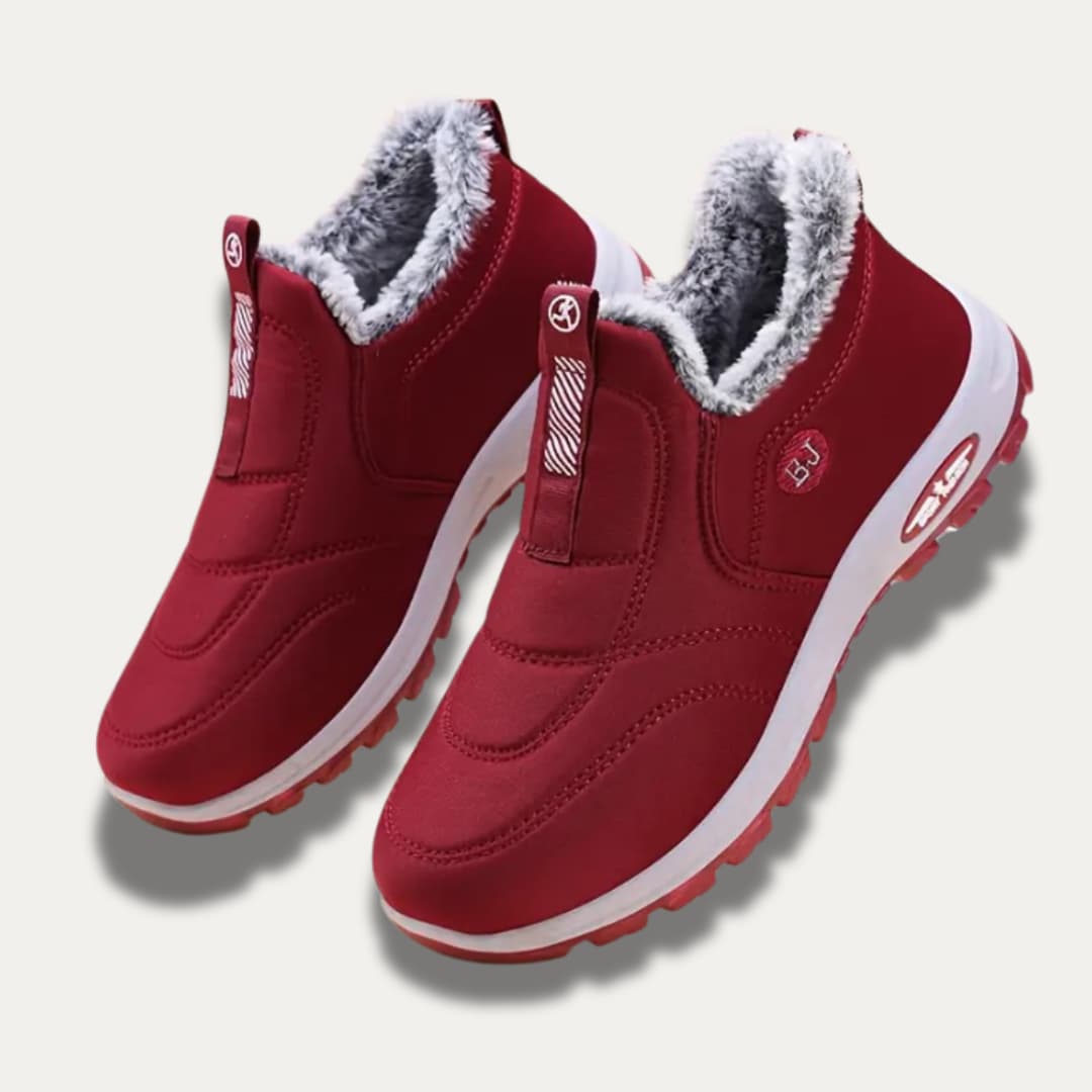 Alice - Warm plush-lined running shoes for women