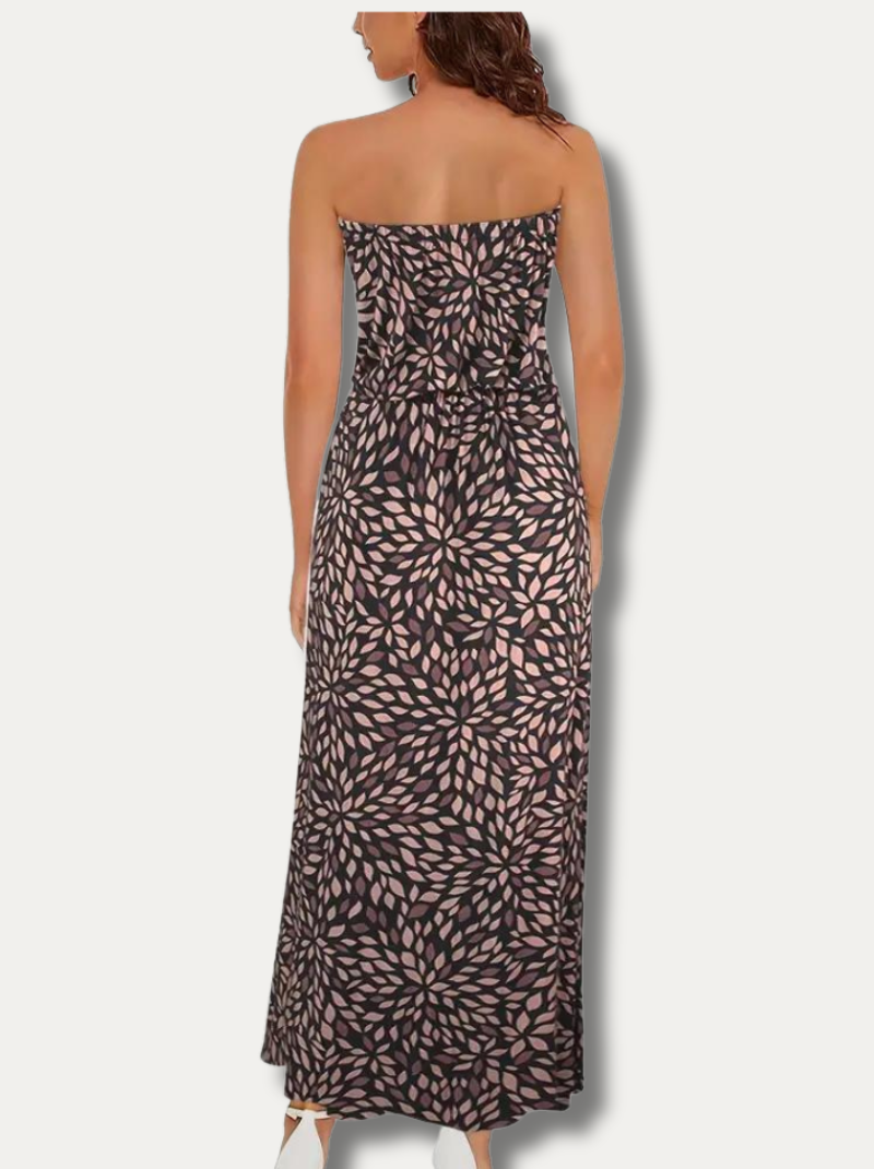 SOLVEIG - Elegant strapless dress