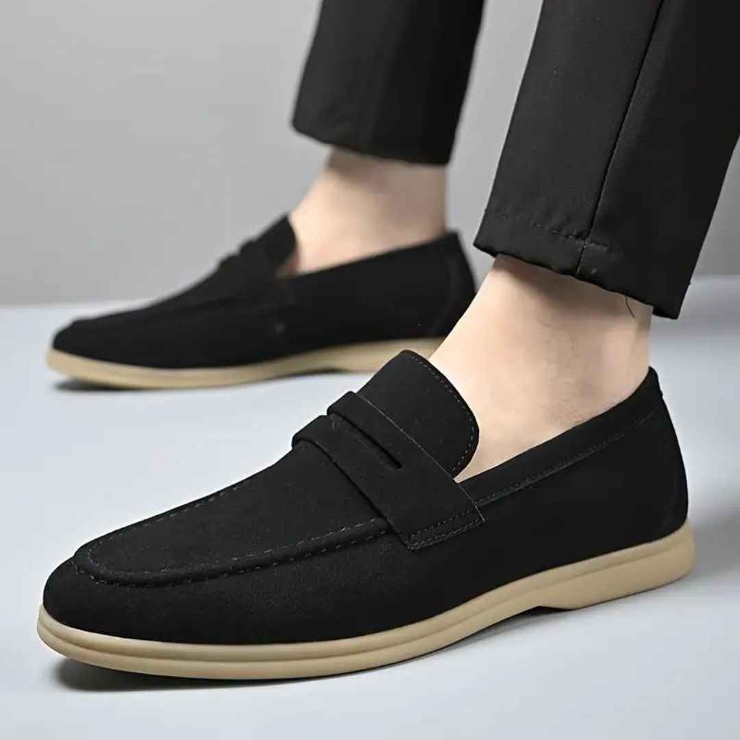 Penny loafer shoes for men