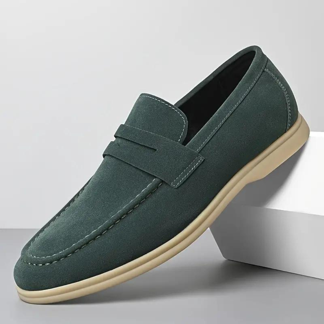 Penny loafer shoes for men