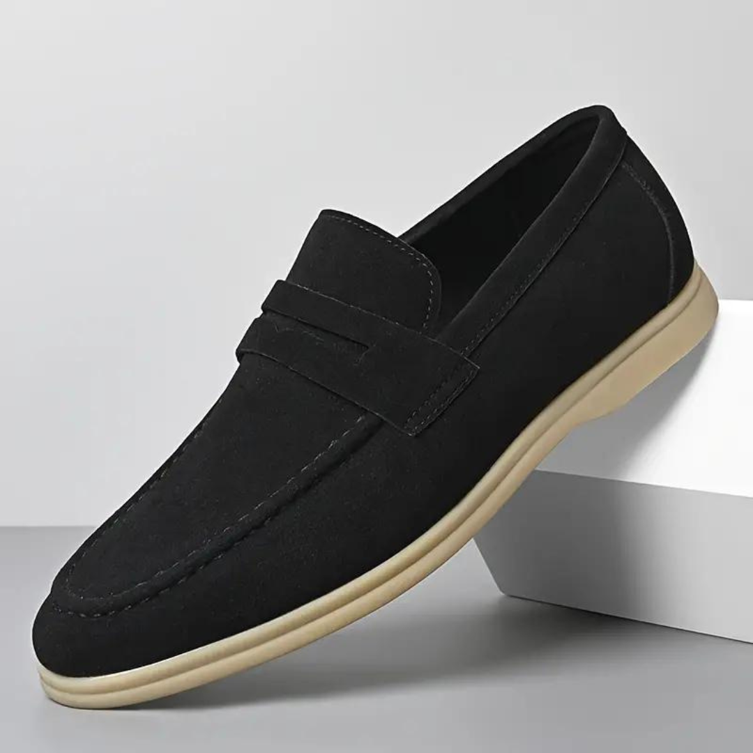 Penny loafer shoes for men