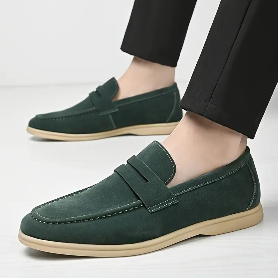 Penny loafer shoes for men
