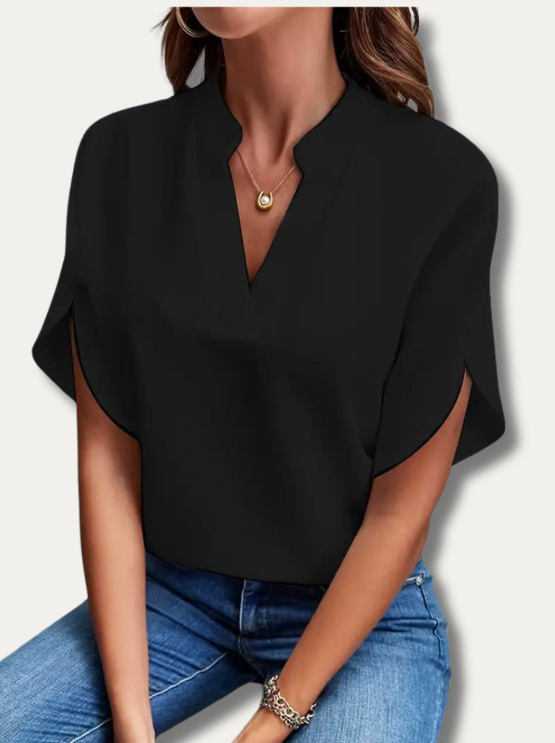 LIV - Blouse with split sleeves