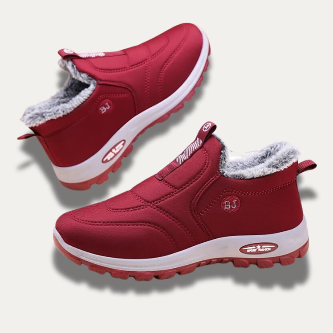 Alice - Warm plush-lined running shoes for women