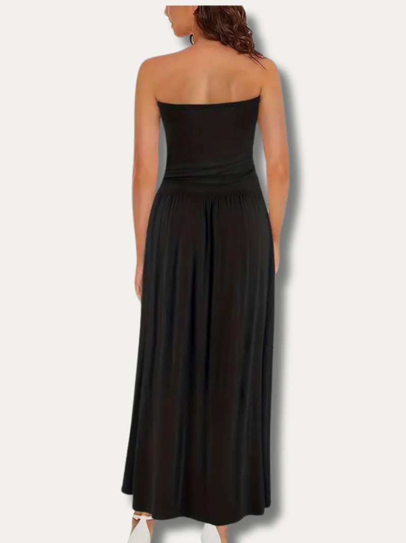 SOLVEIG - Elegant strapless dress