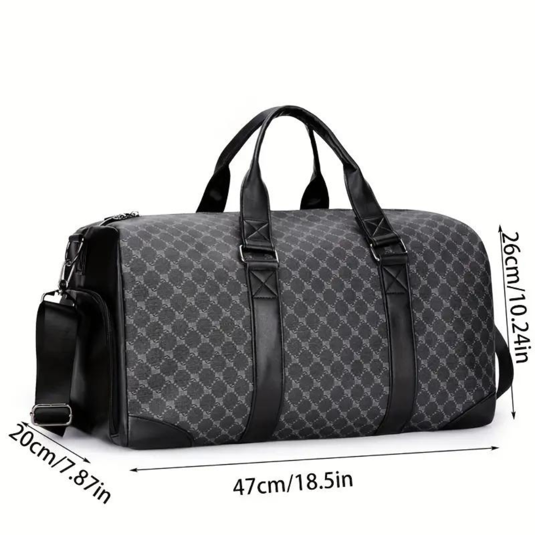 Portable crossbody travel bag for men