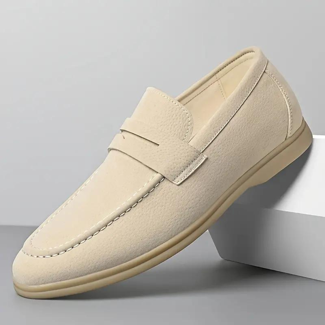Penny loafer shoes for men