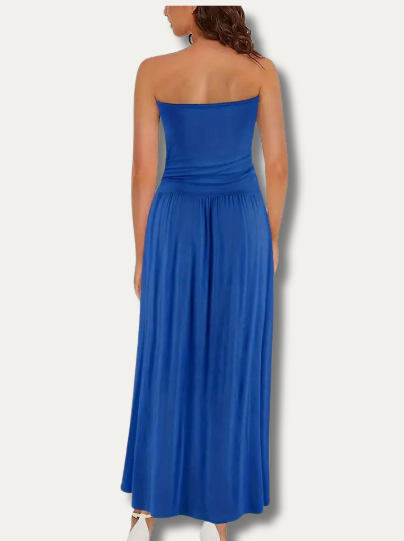 SOLVEIG - Elegant strapless dress