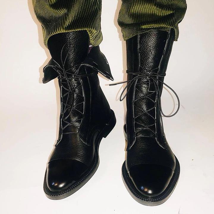 CHRISTINA™ - Vintage boots with heel for women