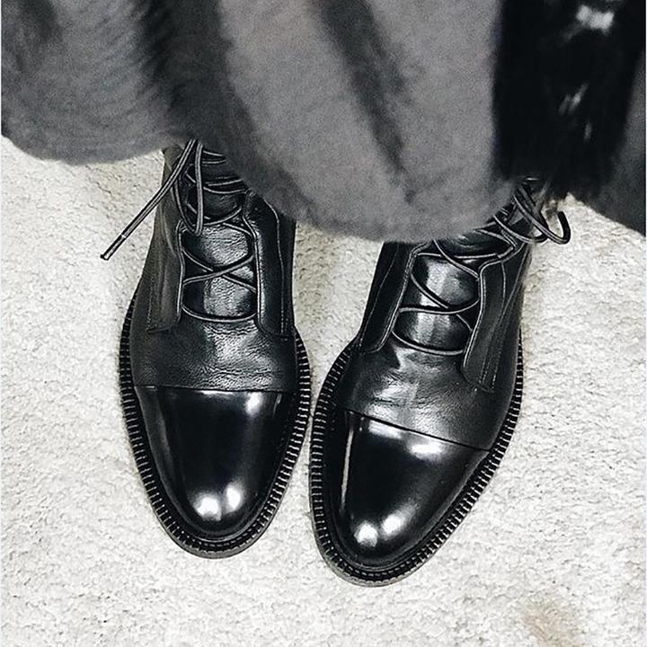 CHRISTINA™ - Vintage boots with heel for women