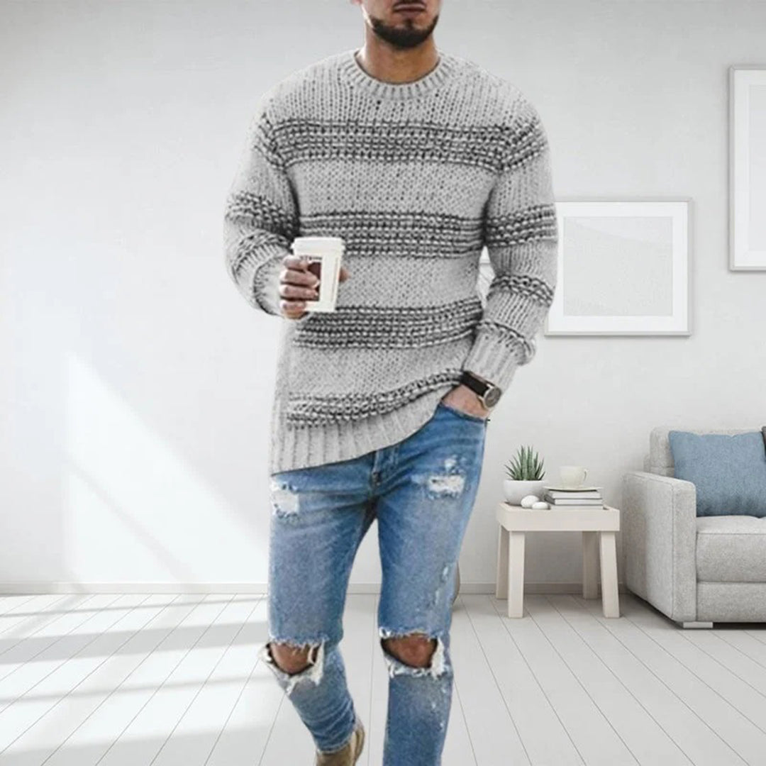 JACKSON - Myk knitted sweater for men