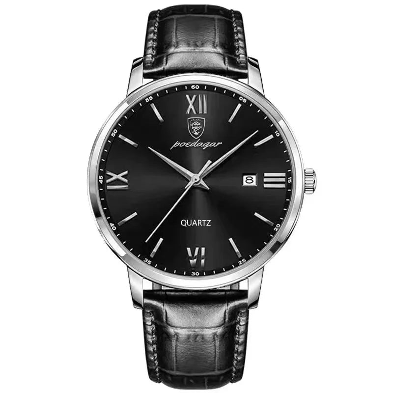 Luksuriøst Armbåndsur for Menn - Elegant Kvartsklokke