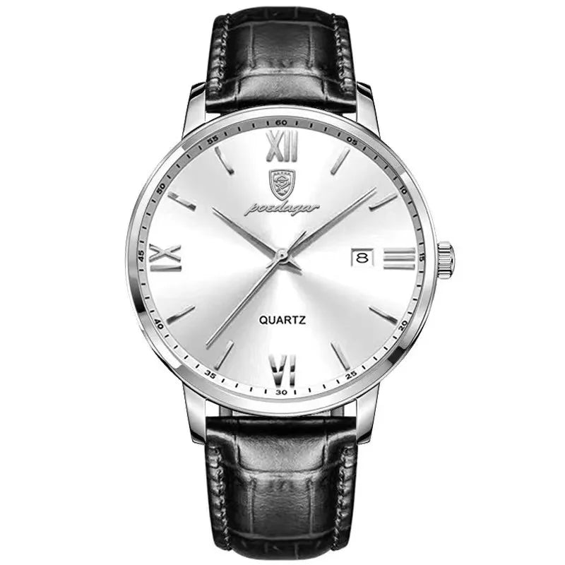 Luksuriøst Armbåndsur for Menn - Elegant Kvartsklokke