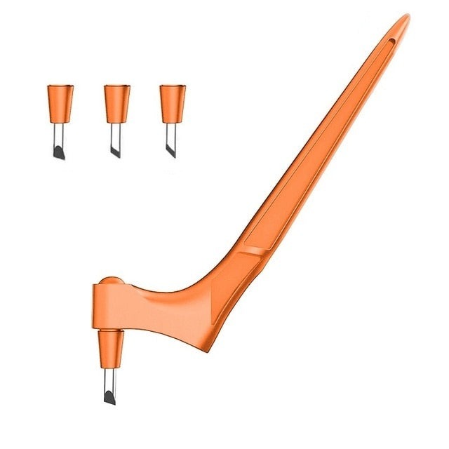 Ergonomisk presisjonskniv for scrapbooking, gir rene kutt og maksimal kontroll i håndarbeid.