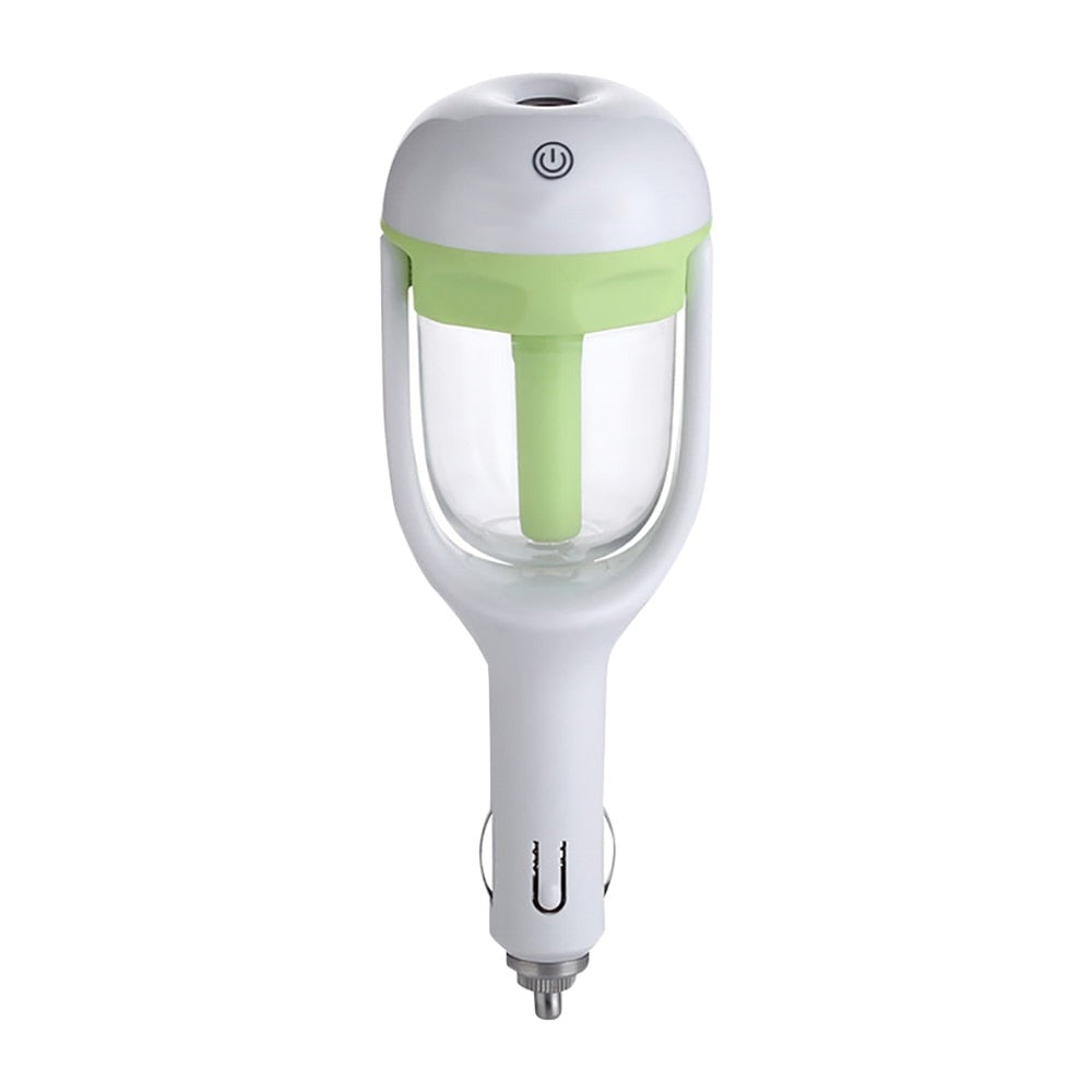 Hjelper mot tørr luft og statisk elektrisitet: Bilfukter med aromaterapi for din reise.