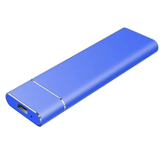 Kompakt aluminium harddisk med slank design, ekstern lagring for PC og Mac brukere, USB-kompatibel.