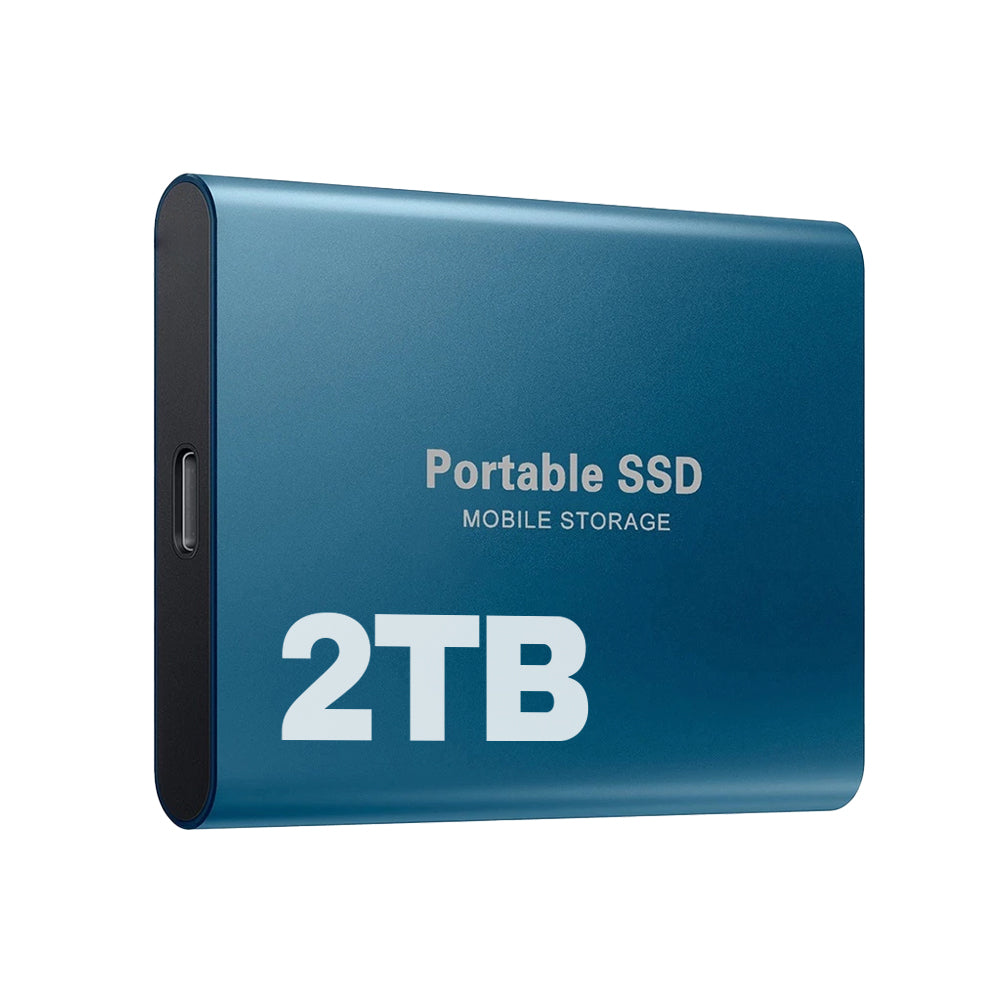 Liten og lett bærbar SSD for daglig bruk og enkel datatransport