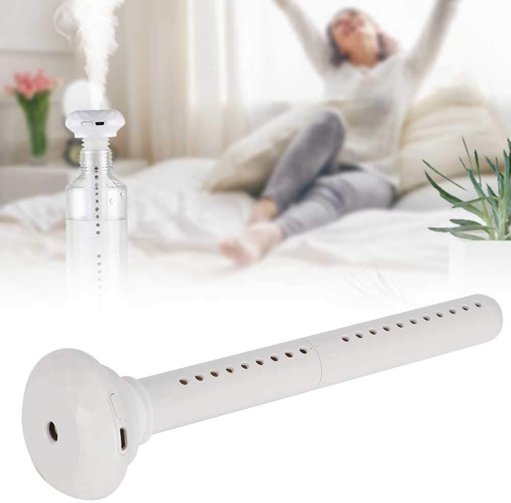 Elegant flaskeluftfukter, USB-lading. Gir fuktighet og aroma for et bedre miljø på kontor eller hjemme.