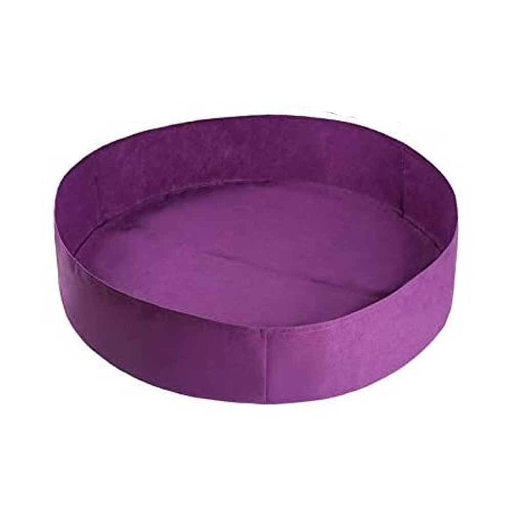 Praktisk voksepose av filt for dyrking av urter og grønnsaker. Perfekt for liten hage og hjemmedyrking.