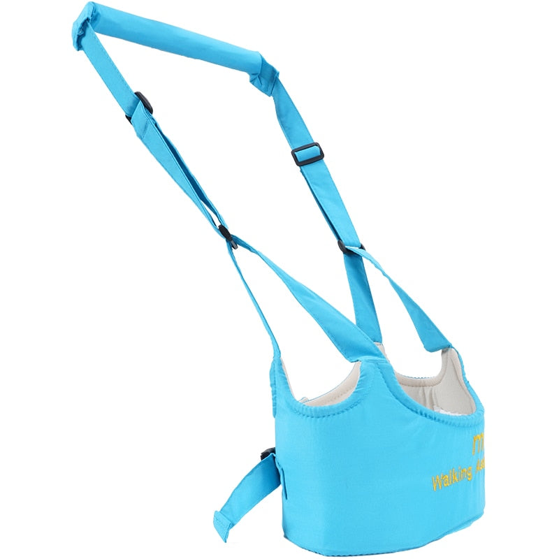Ergonomisk gåsele for baby, bidrar til motorisk utvikling og barnesikkerhet under gangturer.