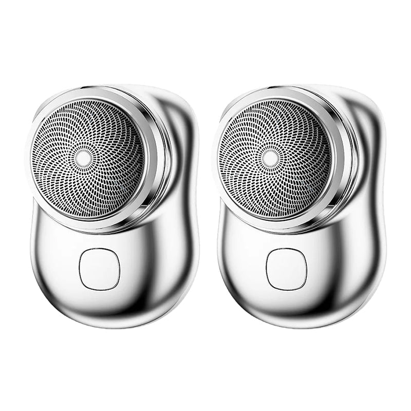"Bærbar USB barbermaskin i stilig design, IPX7 vanntett, mini, kompakt og effektiv for både våt og tørr barbering."